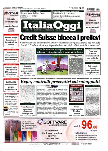 Italia oggi : quotidiano di economia finanza e politica